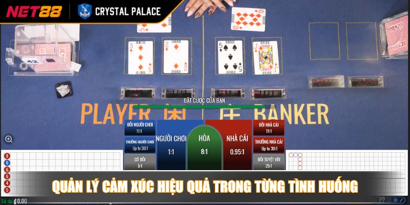 Quản lý cảm xúc hiệu quả trong từng tình huống